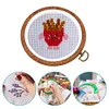 (US Only)Round Embroidery Hoops Circle Cross Stitch Hoop Ring for Quilting Stitching