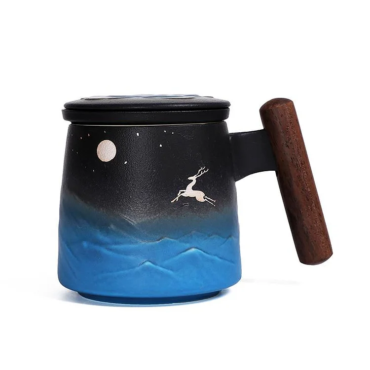 Elk and Moon Coffee & Tea Mug | AvasHome