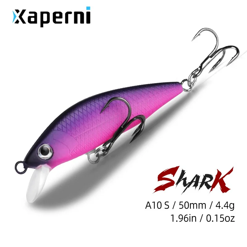 Xaperni 50mm 4.4g Silent hot model fishing lures hard bait 10color for choose minnow quality professional tackle