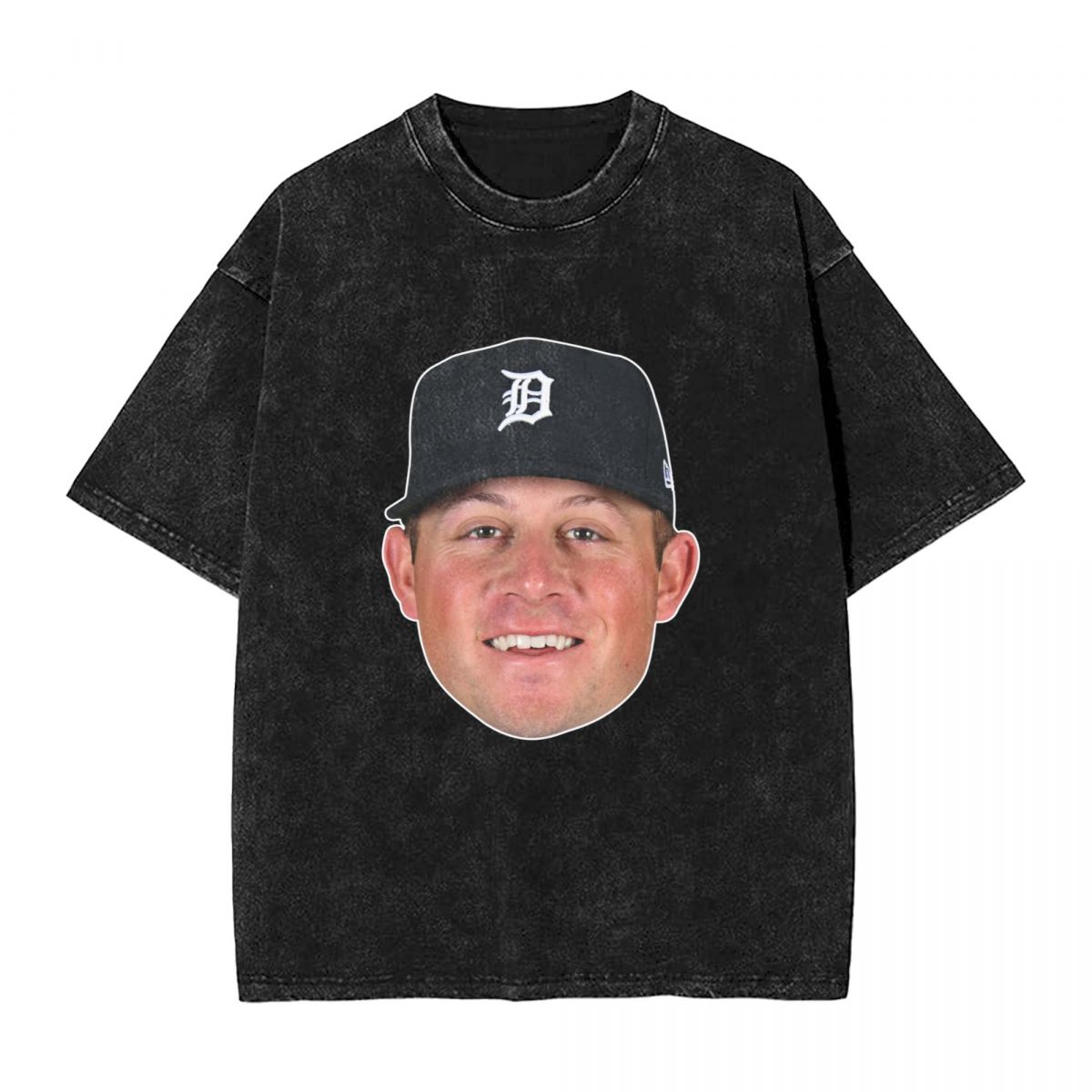 Detroit Tigers Spencer Torkelson Men's Oversized Streetwear Tee Shirts