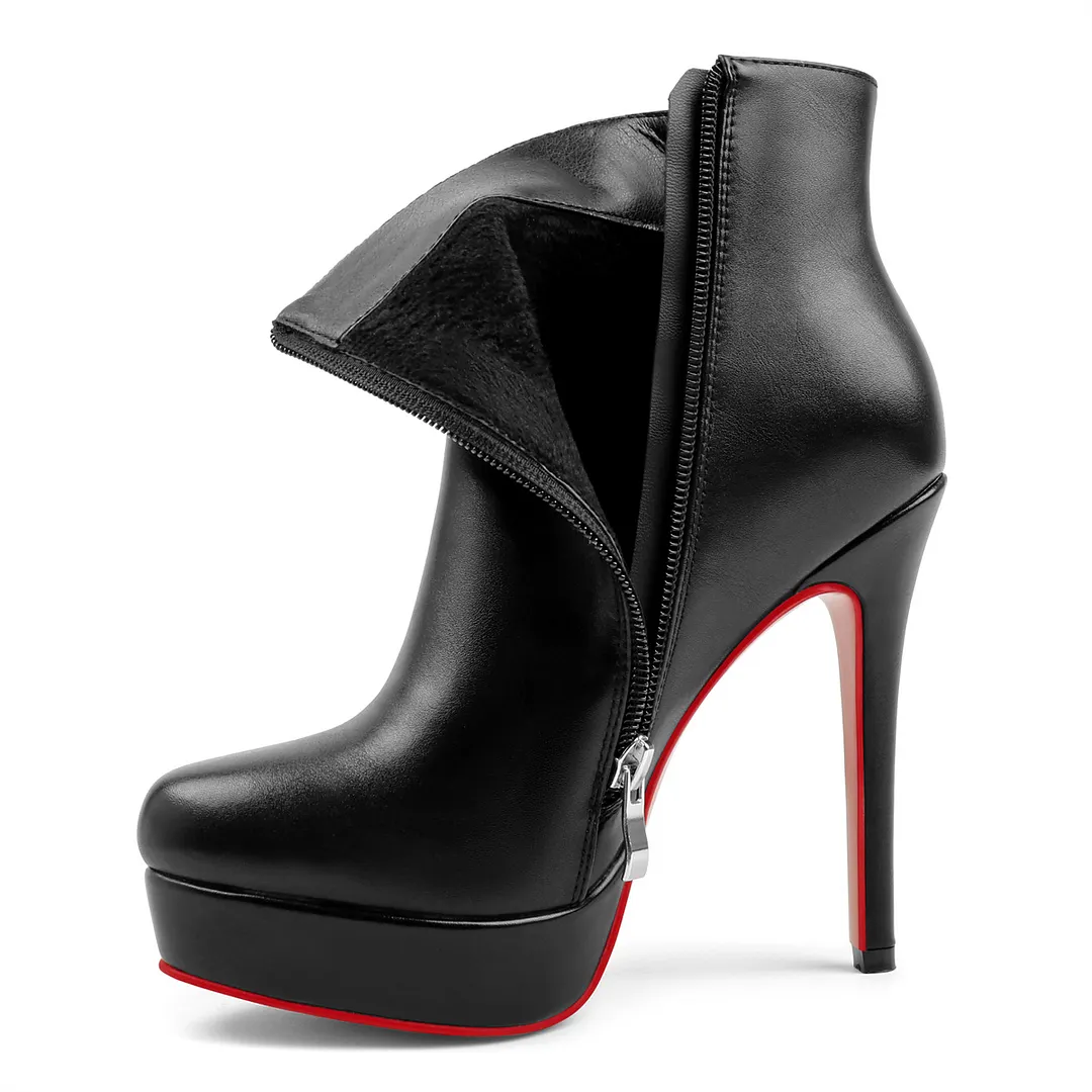 120mm Women's Platform Fashion Bianca Booty Heels-vocosishoes