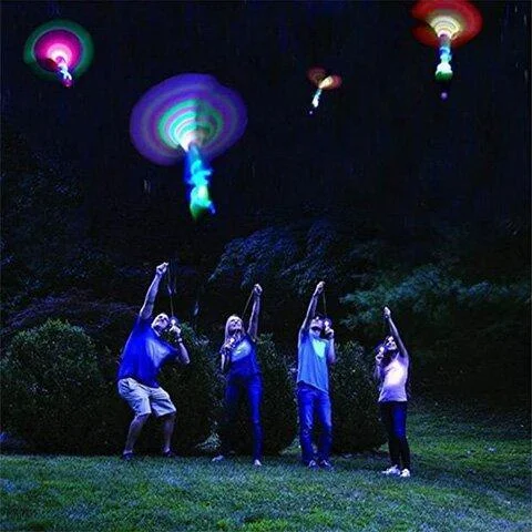 LED Helicopter Shooters (10-Pack)