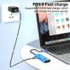 AI USB C Hub 12 in 1 Multiport Adapter with USB 3.0 & PD 3.0 Ports for Laptop/PC