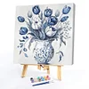 Blue And White Porcelain Vase-Paint by Numbers Acrylic Painting 40*40cm(HOT)
