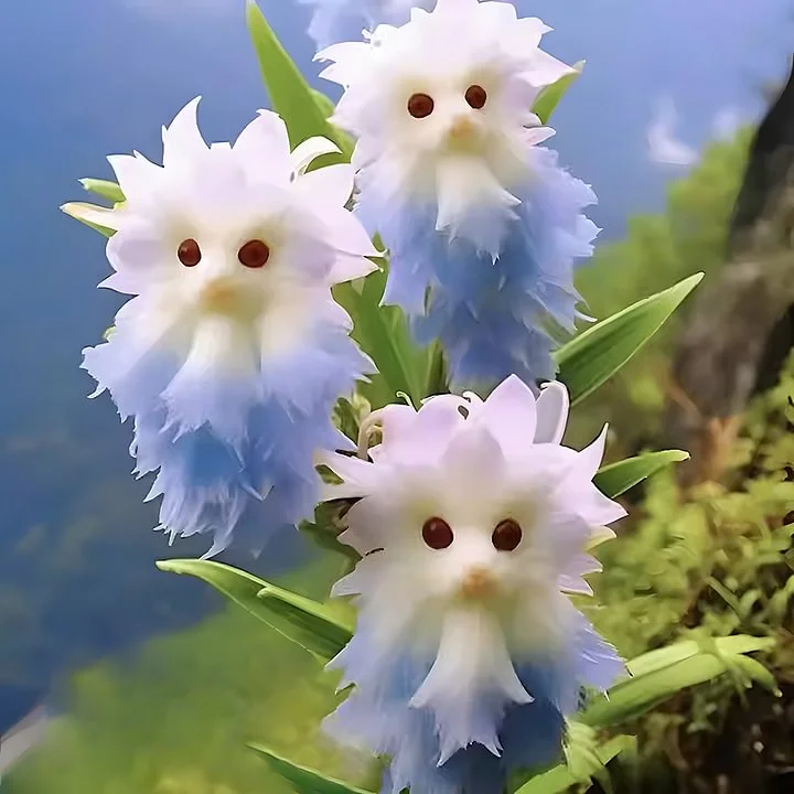 Enchanted Garden: Cat-Face Orchid Series 