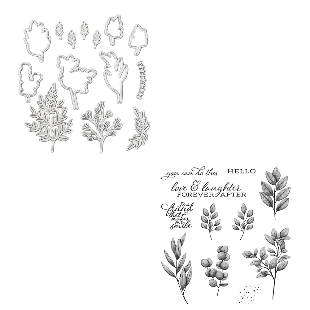 

Leaves (Cutting Dies+Seal) - Paper Craft Cutting Dies, 501 Original
