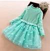Kid Girl Spring Autumn Flower Dresses
