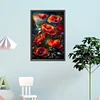 >SALE<5D DIY Full Square Drill Partial AB Drill Diamond Painting Poppy Kit 45x70cm