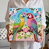 Two Birds Art Diamond Painting Kit for Adults Home Decor 25x25cm With Frame
