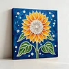 (25x25cm)DIY Sunflower Framed Handmade Pearl Painting Art Craft Kit Living Home Decor