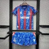 24/25 Kids Crystal Palace Soccer Jersey Home