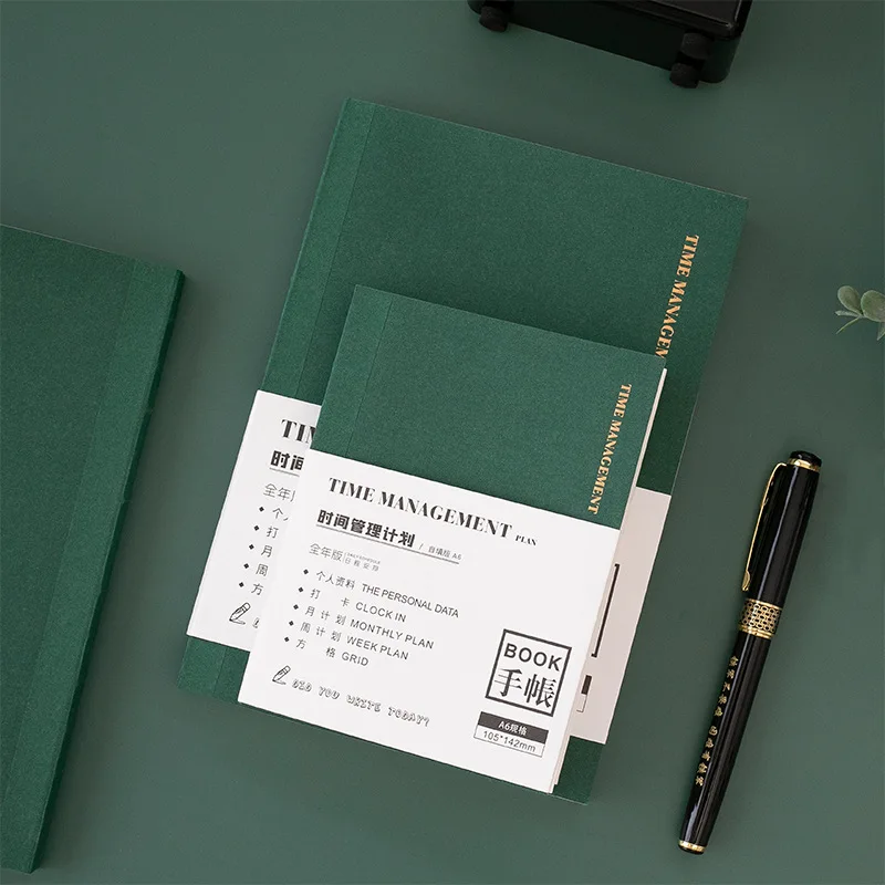 Fromthenon A5 A6 Self-filling HOBO Journals Weekly Monthly Planner Agenda Notebook Daily Journal Travel Journal Note Stationery