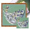 Nightingale Fairy-14CT Stamped Cross Stitch 50*43cm/19.69*16.93in tapestrymarket