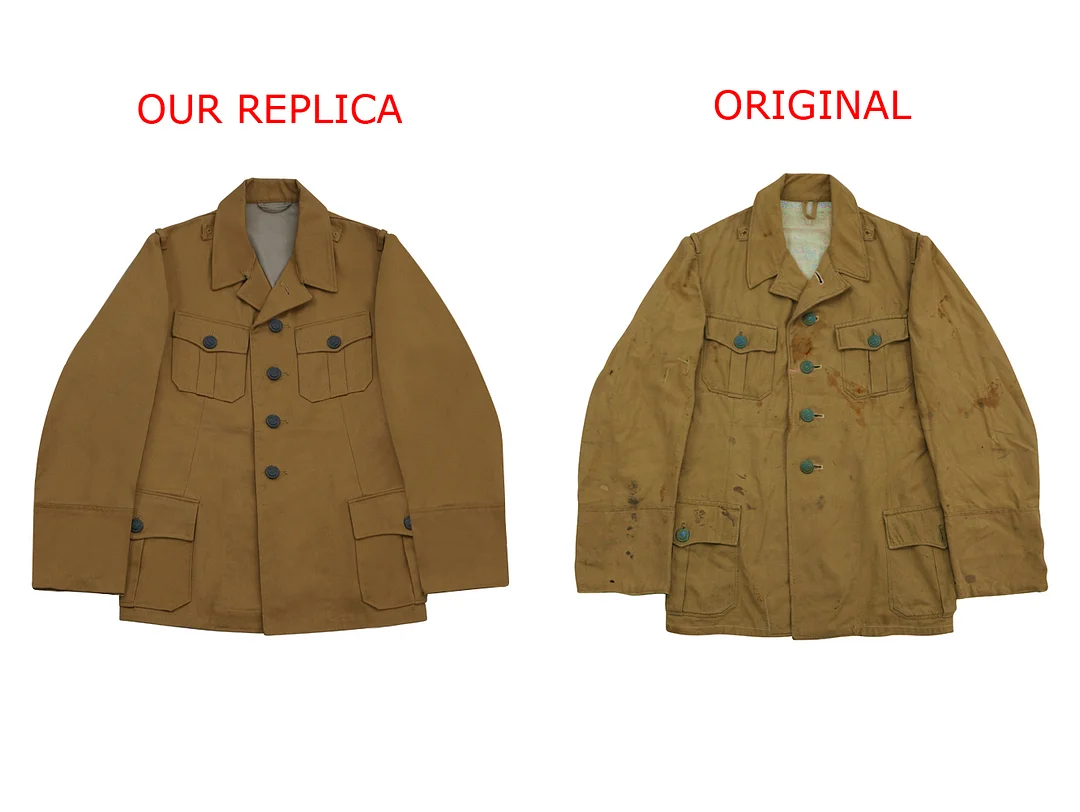   Kriegsmarine DAK Tropical Afrikakorps EM Sand Tunic German-Uniform