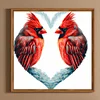 >SALE<5D DIY Full Round Drill Diamond Painting Cardinal Kit Home Decoration (B6740)
