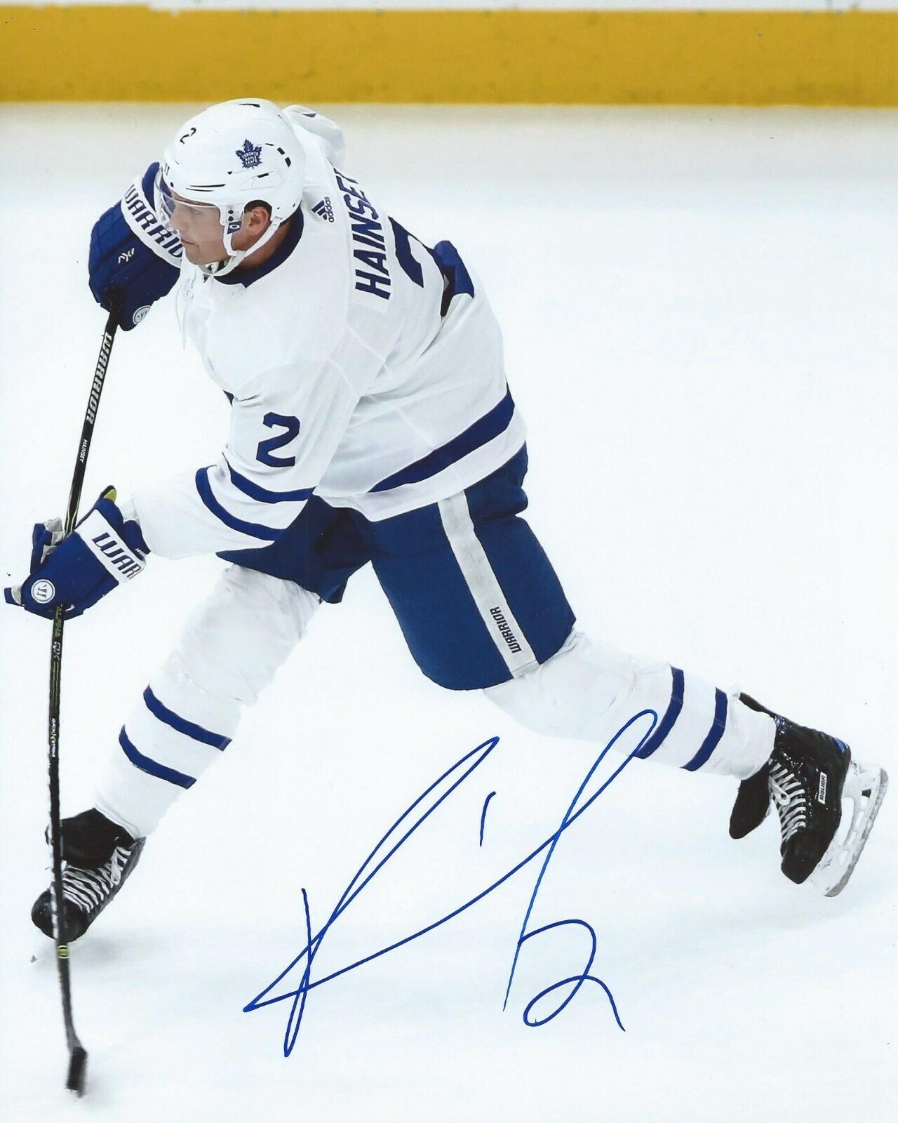 Ron Hainsey Signed 8x10 Photo Poster painting Toronto Maple Leafs Autographed COA B