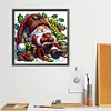 Grape Christmas Gnome - Round Drill Diamond Painting - 40*40CM