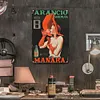 Arancio Manara - Panneaux en &eacute;tain m&eacute;tallique(20*30cm/30*40cm)