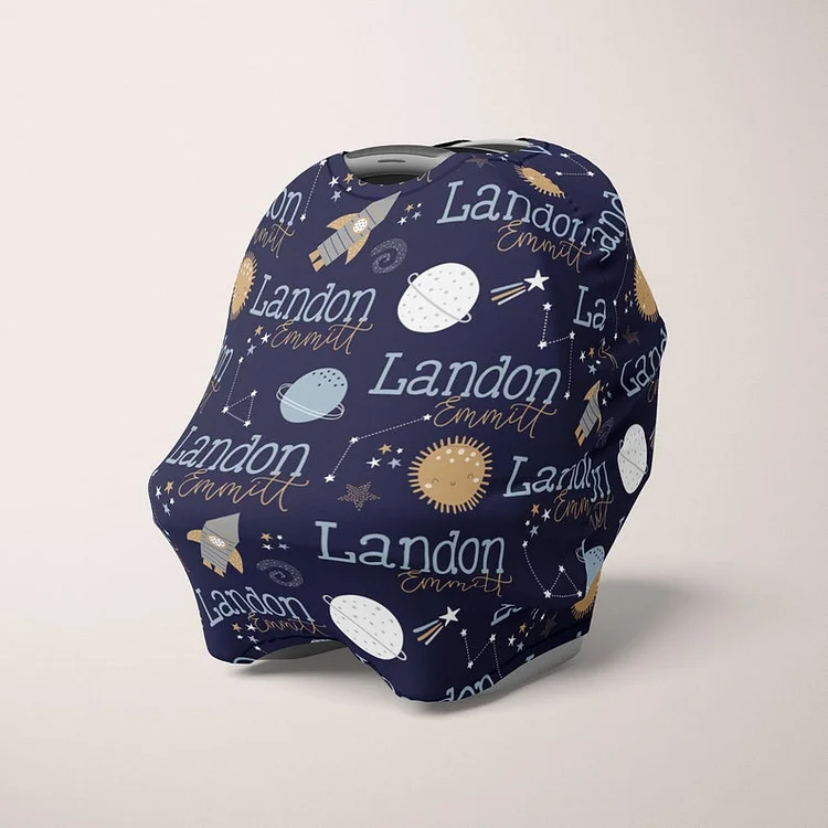 Personalized Baby Car Seat Canopy| Canopyl122