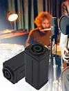 Professional Audio Connector 3PIN XLR Male To 3PIN XLR Speaker Coupler Connector Compatible for Neutrik NL4MP NL4MPR NL4FC NL4FX