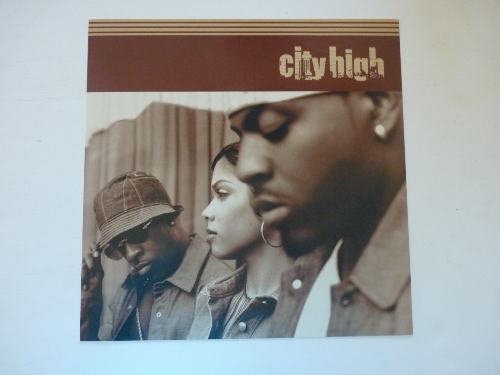 City High 2001 LP Record Photo Poster painting Flat 12x12 Poster