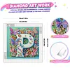 Butterfly Flower P 5D Partial Drill DIY Diamond Painting Kit 30*30cm