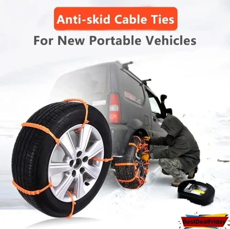 Anti Skid Cable Ties For New Portable Vehicles