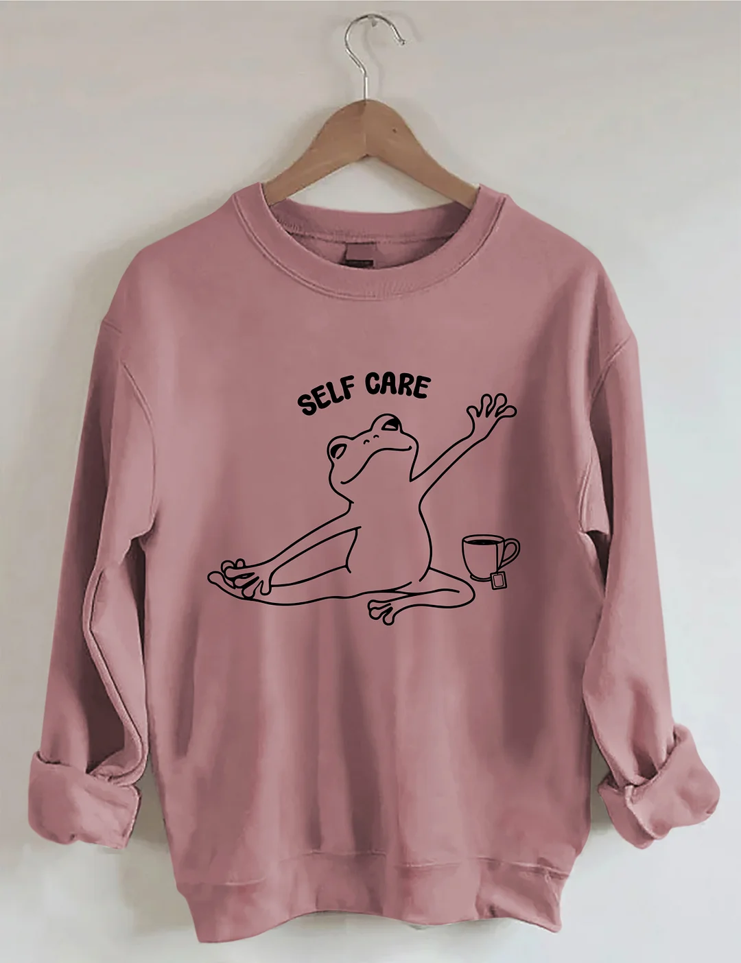 Frog Self Care Sweatshirt