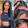 24 Inch Bone Straight Lace Front Human Hair Wigs HD Transparent Human Hair Lace Frontal Wigs 13x4 Straight Lace Closure Wigs