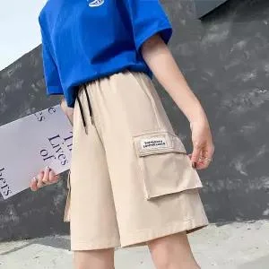Plus Size Shorts Women Cargo Short Pants Summer Sport Hot Shorts Belted Casual Loose High Waist Hip Hop Shorts With Pockets