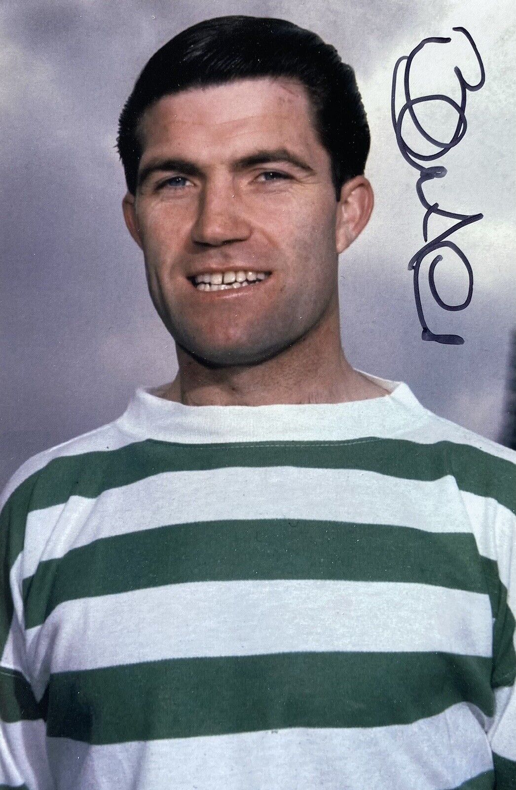 Bertie Auld Genuine Hand Signed Celtic 6X4 Photo Poster painting 10