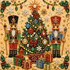 DIY Special Shape Pearl Painting Art - Nutcracker