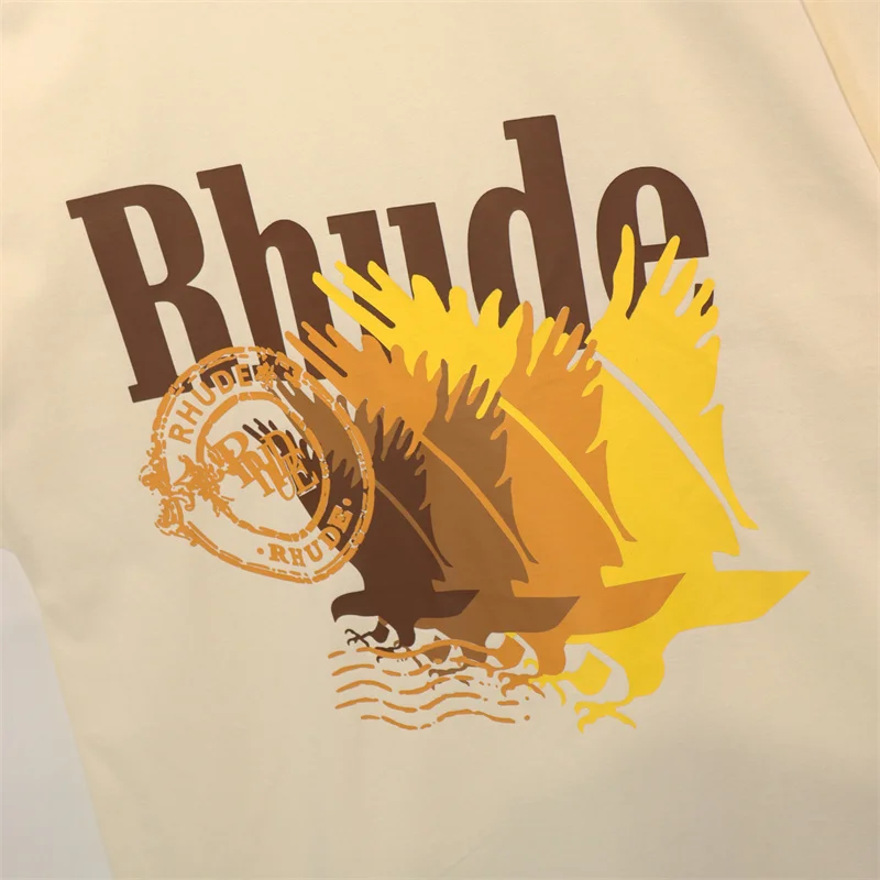 RHUDE 2023 Summer New Short Sleeve T-Shirt