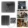 6V 6W Solar Exhaust Fan Waterproof Mini Ventilator Solar Panel Powered Fan