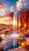 Luxury AB Velvet Diamond Painting Kit - Landscape