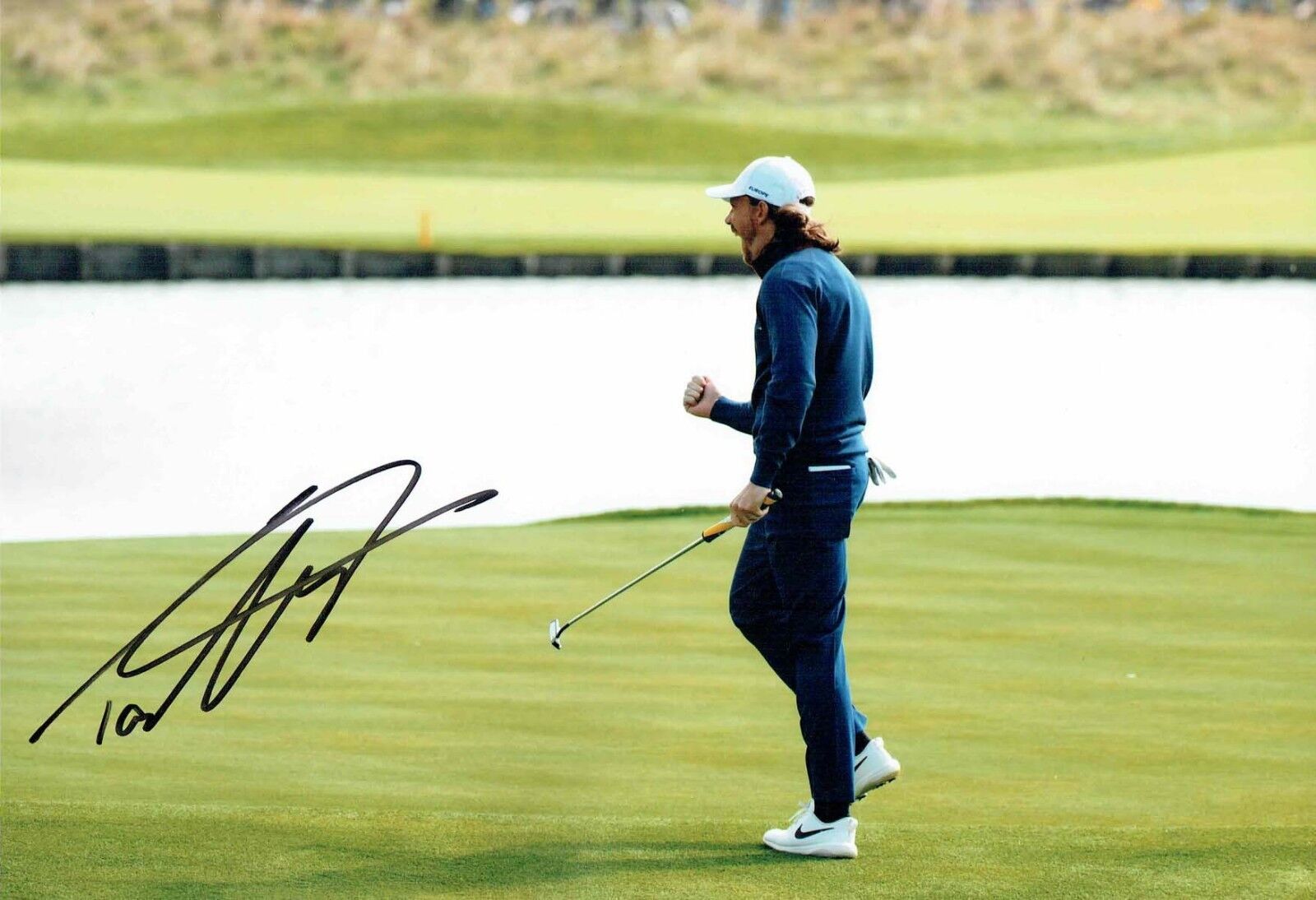 Tommy FLEETWOOD Signed Autograph Photo Poster painting 6 GOLF AFTAL COA 2018 Ryder Cup Winner