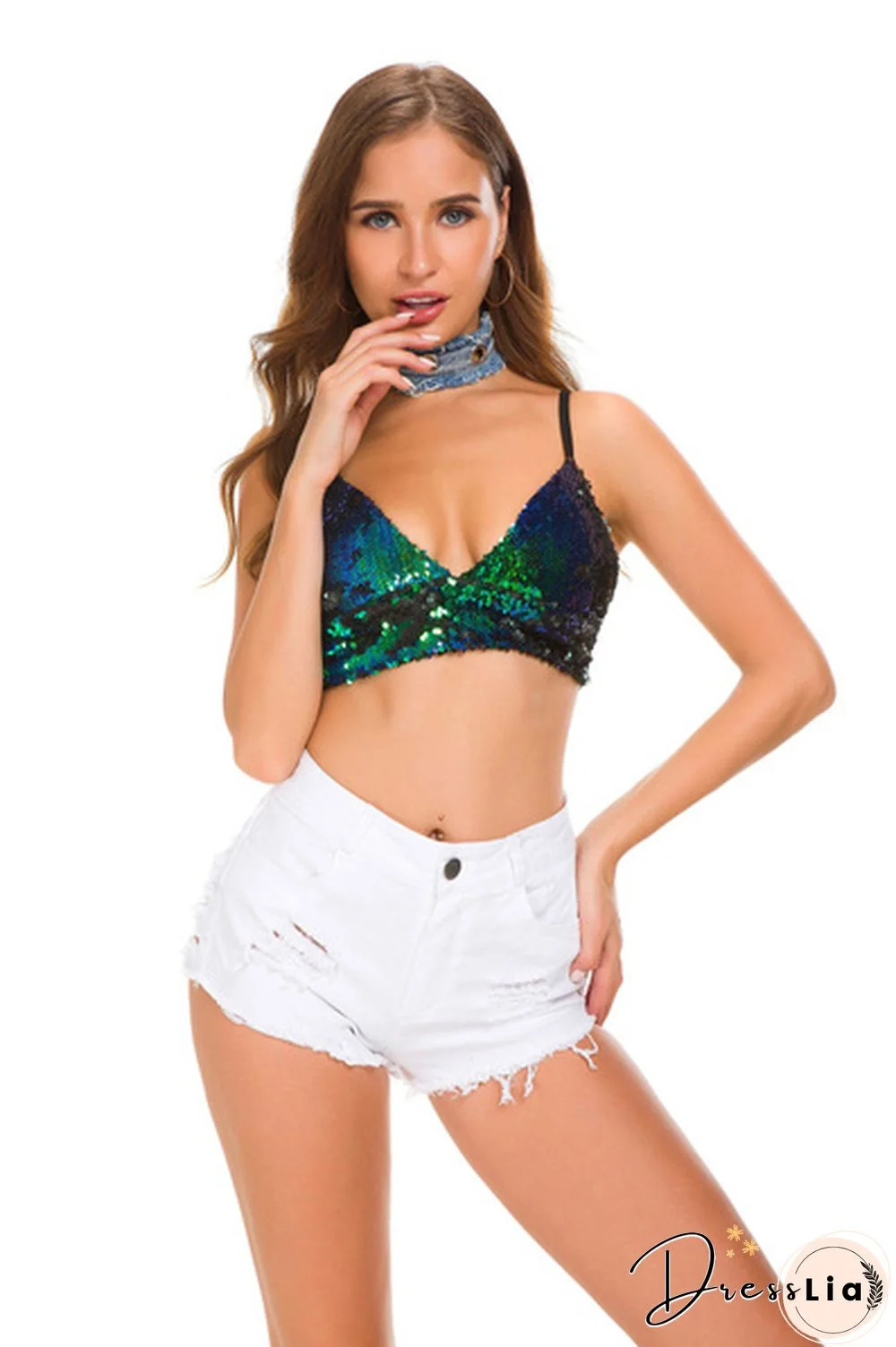 Summer New Fashion Women's Denim Shorts Hot Pants Jeans High Waist Hole Women Short Pants