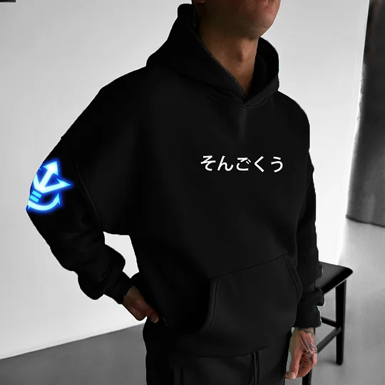 Unisex Anime Casual Printed Gift Oversized Warm Hoodie