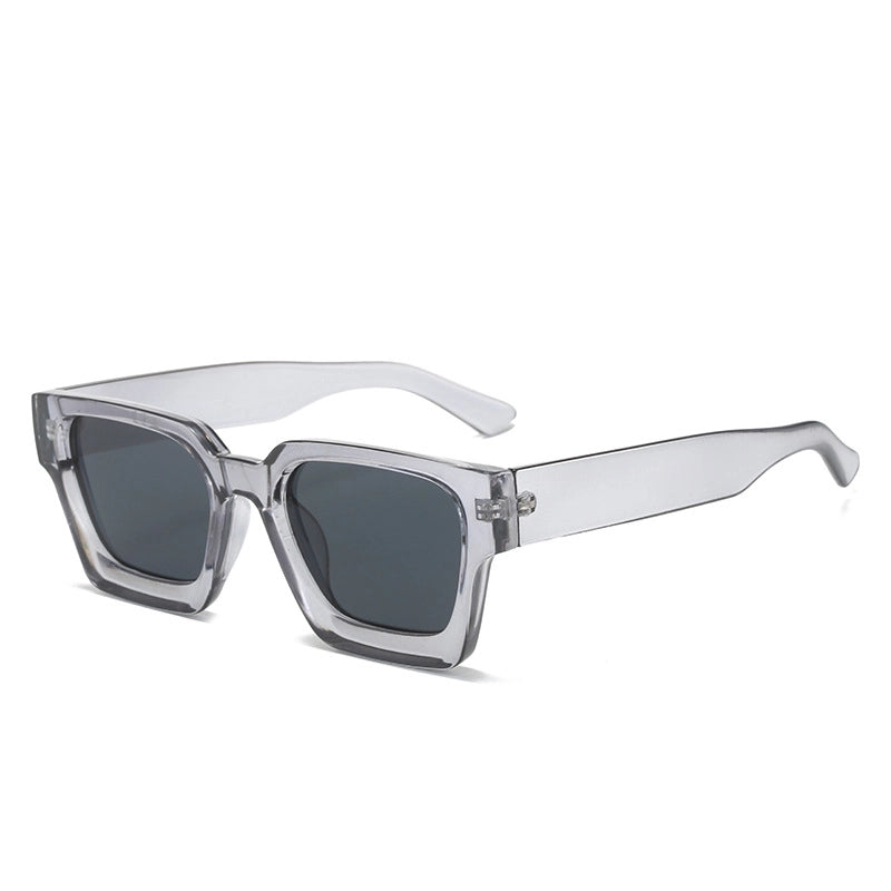Minimalist Solid Color Pc Square Full Frame Women’s Sunglasses