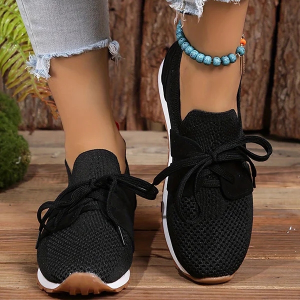 Last Day 70% OFF-Women's Breathable Flying Woven Orthopedic Sneakers