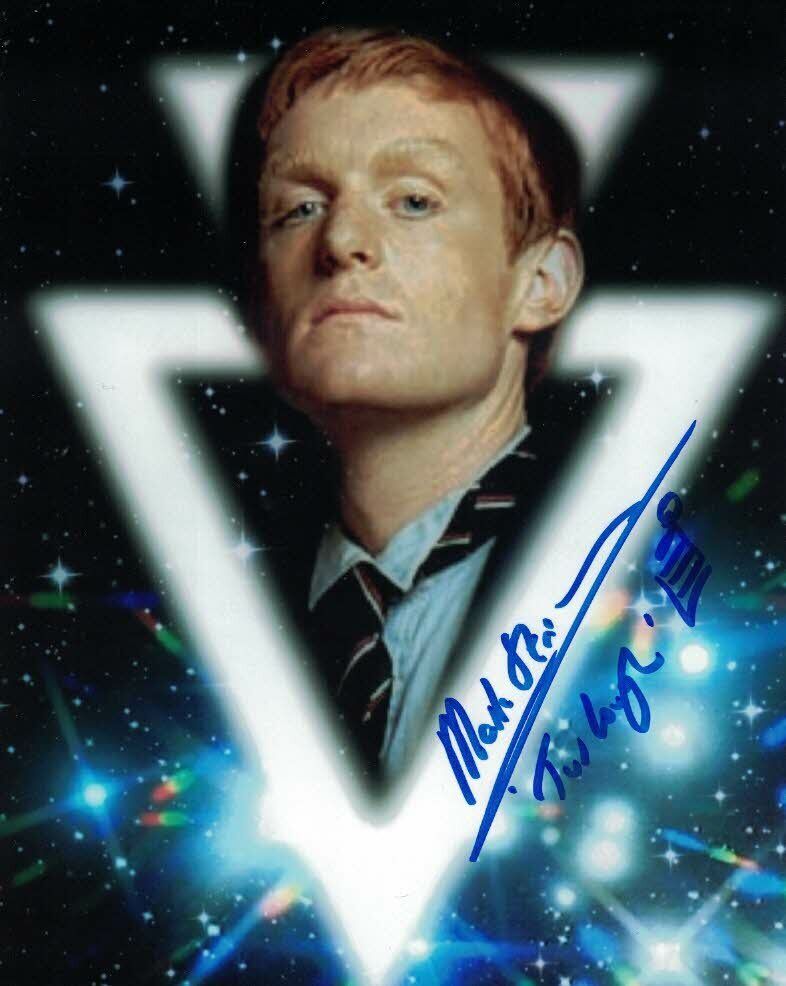 MARK STRICKSON - Turlough in Doctor Who hand signed 10 x 8 Photo Poster painting