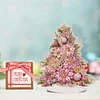 DIY Xmas Tree Diamond Painting Single-sided Acrylic Desktop Ornaments