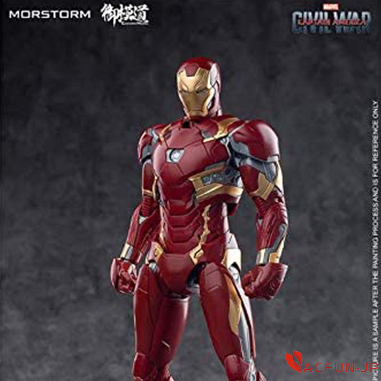 [AC]御模道 1/9 The Avengers MK46 マーベル アベンジャーズ ヒーロー アイアンマン トニー プラモデル 発光可能