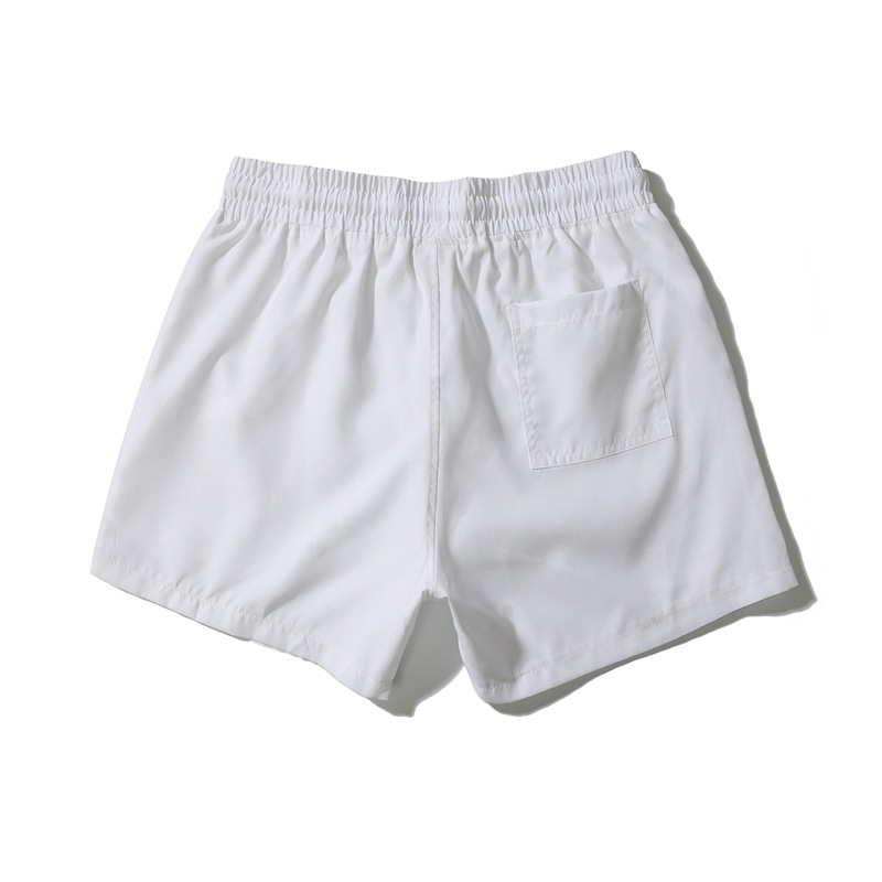 Men's Casual Solid Color Lace-up Shorts