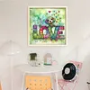 Lovedog-11CT Stamped Cross Stitch 45*45cm/17.72*17.72in tapestrymarket