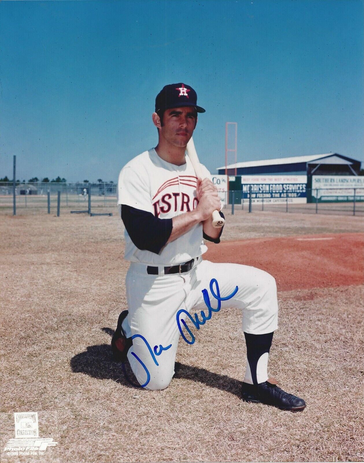 Norm Miller Autographed 8x10 Houston Astros#S1037