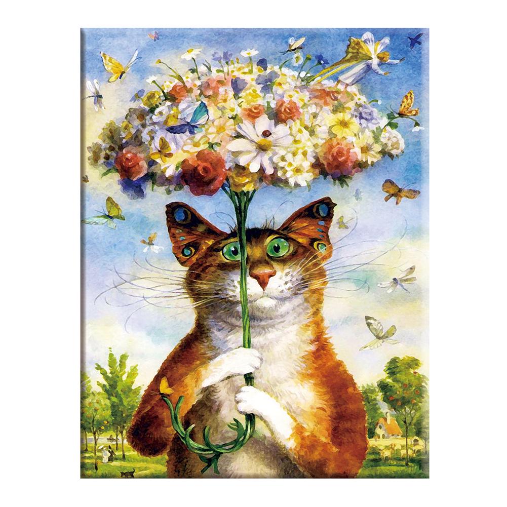 

Animal - 14CT Counted Cross Stitch - 46*56CM, 501 Original