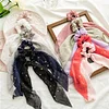 10PCS Stars Chiffon Hair Band Ribbon Scrunchies Set