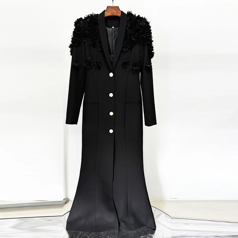 Nigikala Nigikala New Star Fashion Heavy Industry Nail Bead Three-Dimensional Flowers Green Fruit Collar Dress Dress Dress Dress