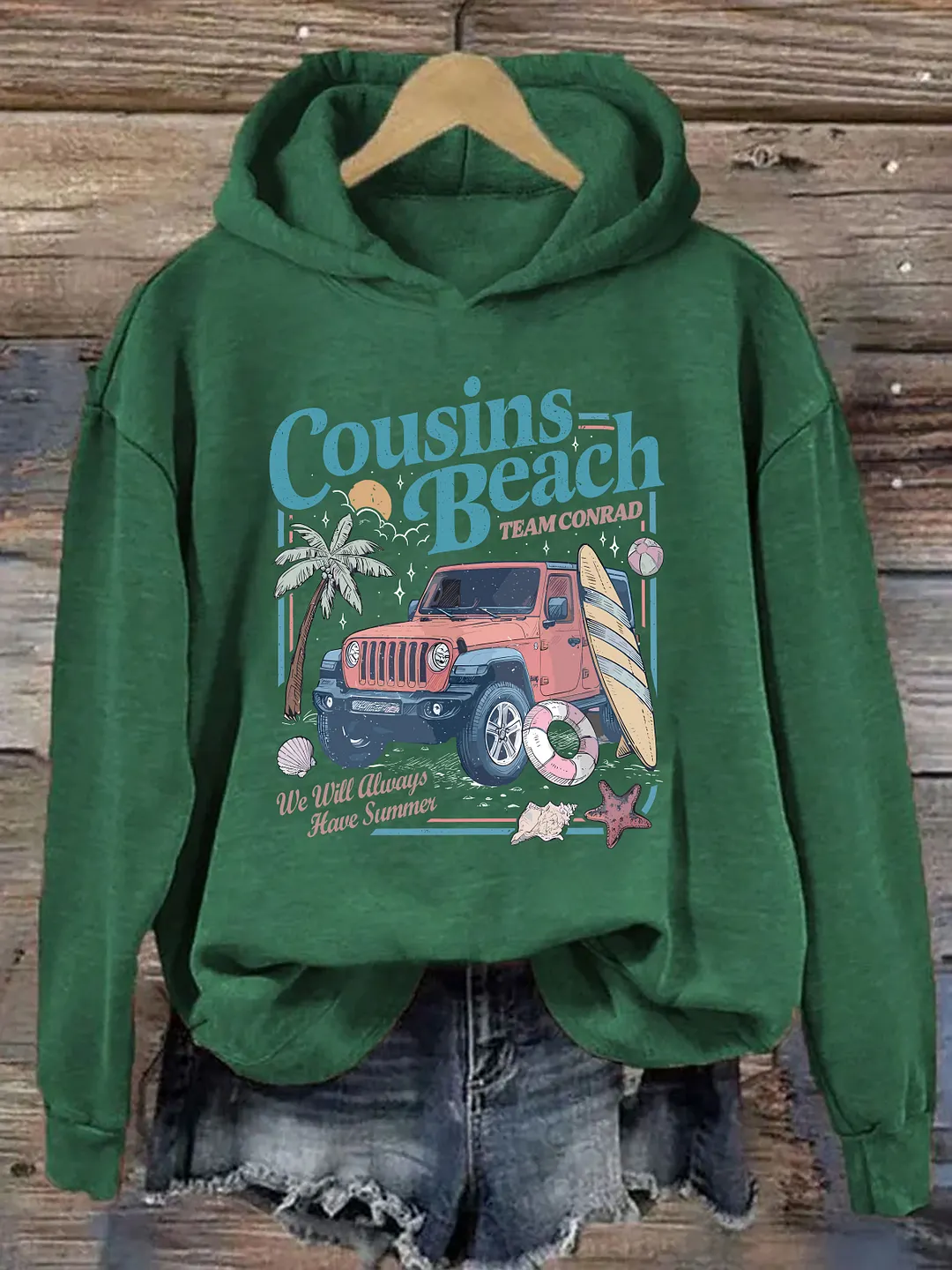 Cousins Beach We Will Always Have Summer Hoodie